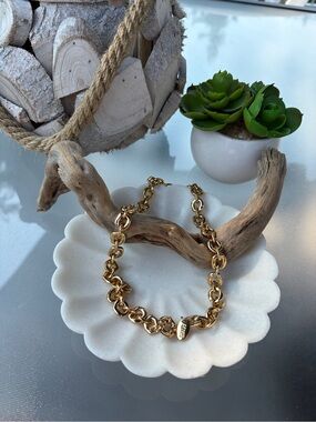 Gold Chain Link necklace - Women Jewelry